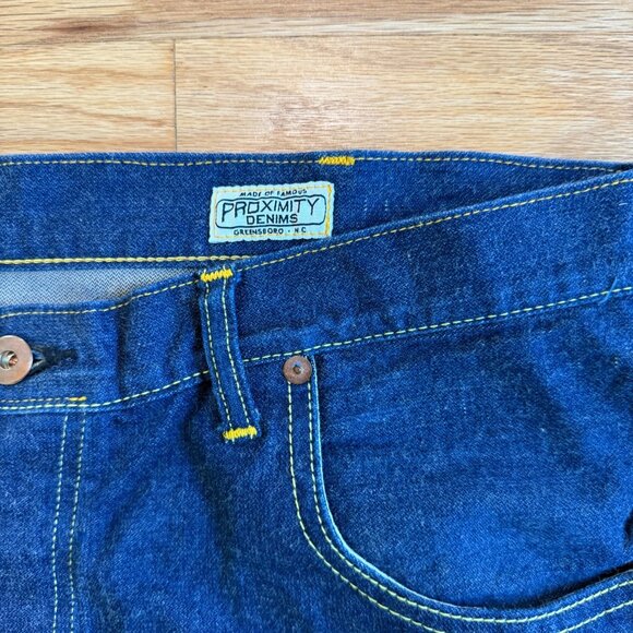 Proximity Denims x HARDEN CO x HH 5-Pocket Jean Broken Twill 38/34 - Picture 8 of 13